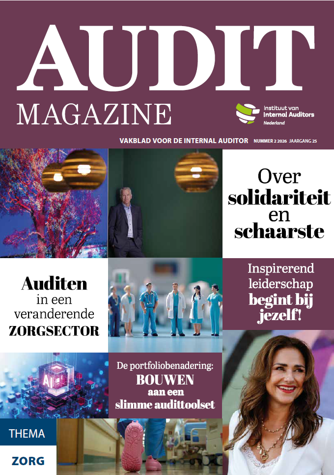 cover van Audit Magazine thema Zorg